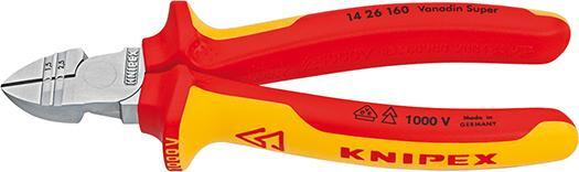 KNIPEX Klešte štípací 160mm bocní odizolovací Cr / 1426160