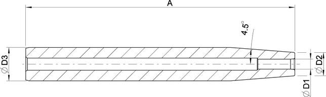 HAIMER Predĺženie tepelné Extra slim 160x16x5mm h6 Haimer