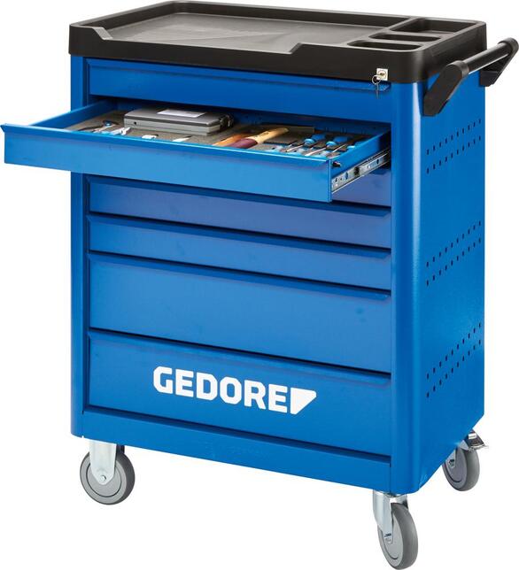GEDORE Vozík dielenský 147 diel náradia WSL-L-TS-147 Gedore