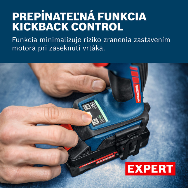 BOSCH EXPERT EXSR18V-90FC - Akumulátorový vŕtací skrutkovač - 06019R2001