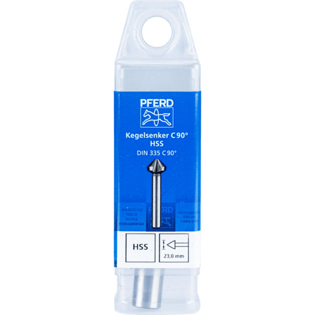 PFERD TOOLS Vrtacie a ponorné nástroje KES HSS DIN 335 C90° 23,0