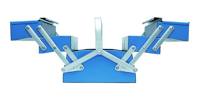 GEDORE 1335 L Nástrojová skrinka, prázdna, 5 priehradiek 210x535x225 mm