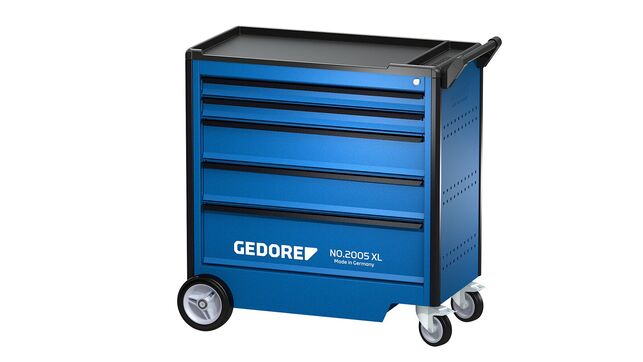 GEDORE 2005 XL 0221 Vozík s náradím s 5 zásuvkami