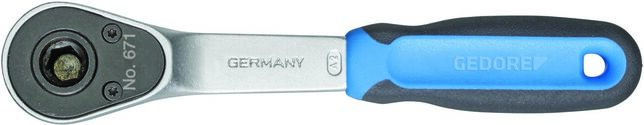 GEDORE 671 Grzechotka do bitów 1/4"