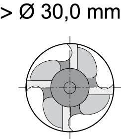 FORMAT Fréza 32mm Z6 HSS Co8 N DIN844L Format