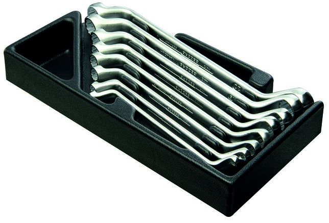 GEDORE 1500 ES-2 Sada očkových kľúčov s dvojitým zakončením v module 1/3 ES