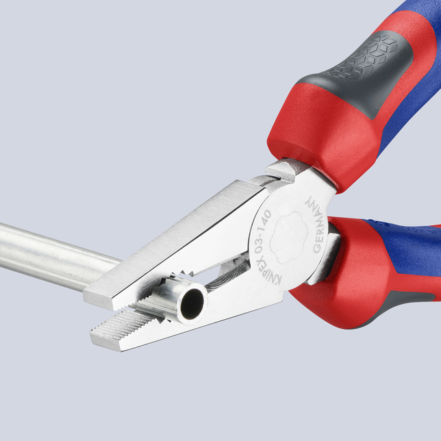 KNIPEX 03 05 140 Kombinované kliešte pochrómované 140 mm