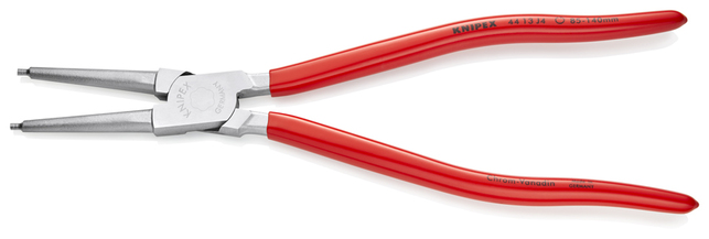 KNIPEX 44 13 J4 Kliešte na poistné krúžky pre vnútorné poistné krúžky vo vŕtaných otvoroch poplastov