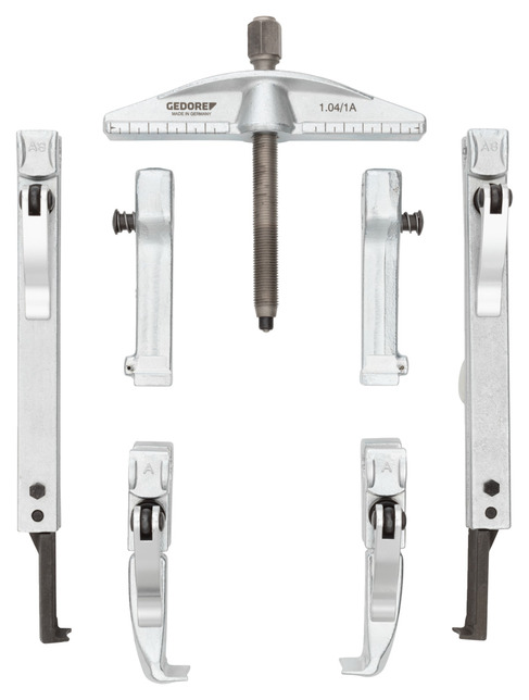 GEDORE 1101-1.04/SEB-08 Sada ťahákov s 6 hákmi 130x100-350 mm