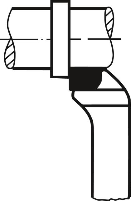 WILKE Nôž sústružnícky odsadený čelný 16x16mm pravý VHM P25/P30 DIN4977 ISO 5 Wilke