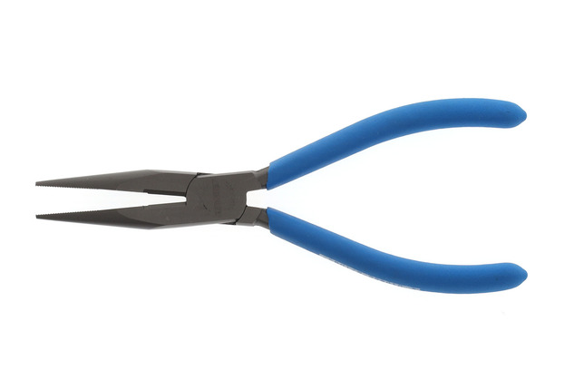 GEDORE 8132-160 TL Ploché a okrúhle rovné kliešte 160 mm potiahnuté