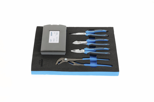 GEDORE Asortiment klieští TS CT2-142 v module 2/4 kontrolných nástrojov