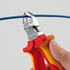 KNIPEX Fogó 160mm oldalcsupaszító Cr / 1426160