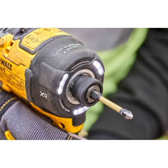 DeWALT Uťahovak rázový hydraulický 1/4" 56Nm 18V XR bez AKU bezuhlíkový  DCF870NT