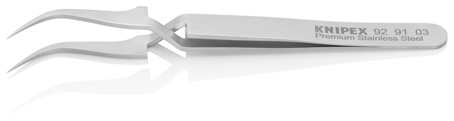 KNIPEX 92 91 03 Presné pinzety s krížovými čeľusťami  115 mm