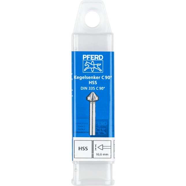 PFERD TOOLS Vrtacie a ponorné nástroje KES HSS DIN 335 C90° 10,0