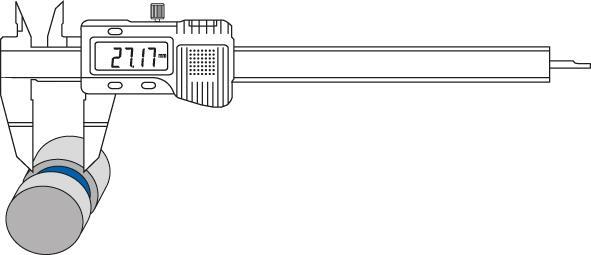 FORTIS Meradlo posuvné digi 150/0,01mm hriadeľové Fortis