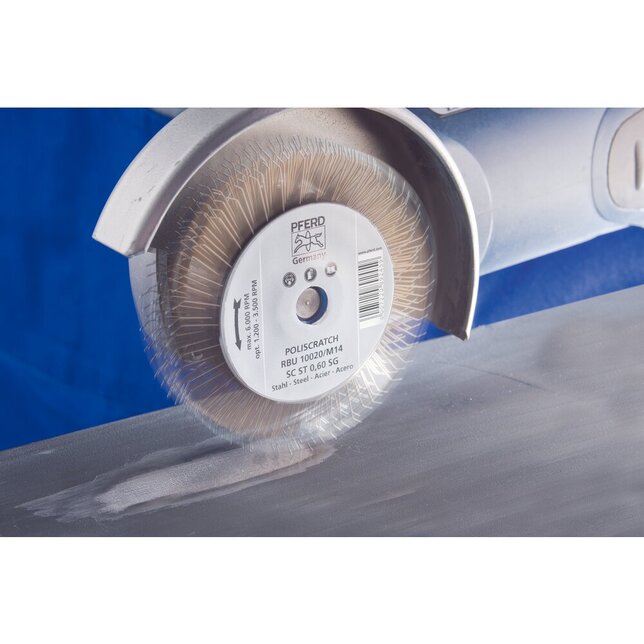 PFERD TOOLS Kolesové kefy POS RBU 10020/M14 SC ST 0,60