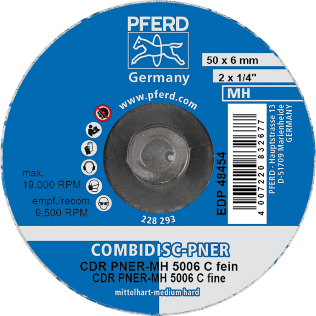 PFERD TOOLS COMBIDISC Brúsky CDR PNER-MH 5006 SiC F
