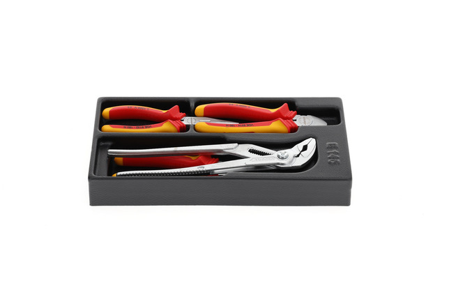 GEDORE 1500 ES-VDE 145 VDE Sortiment klieští v module 1/3 ES