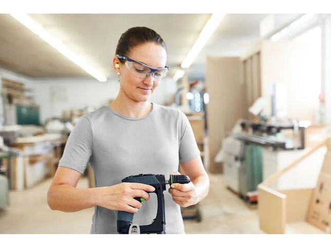 FESTOOL Akumulátorový vrtací šroubovák CXS 18 TBX4,0 I-Set  579354