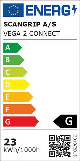 SCANGRIP Svietidlo LED stavebné VEGA 2 CONNECT 1000 / 2000lm Scangrip