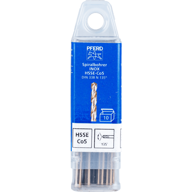 PFERD TOOLS Vrtacie a ponorné nástroje SPB DIN 338 HSSE N 4,2 INOX