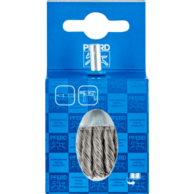 PFERD TOOLS Štandardné nasadené koncové kefy POS PBG 3028/6 INOX 0,35