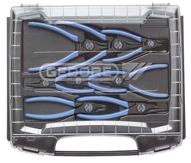 GEDORE 1101-004 Sada montážnych klieští 8-dielna v i-BOXX 72