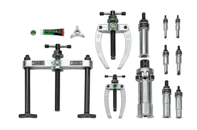 KUKKO 12-dielna sada sťahovákov ložísk s protikladom Ø 12-110 mm (25-C)