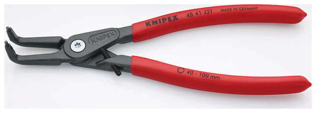 KNIPEX 48 41 J31 Presné kliešte na poistné krúžky pre vnútorné poistné krúžky vo vŕtaných otvoroch s
