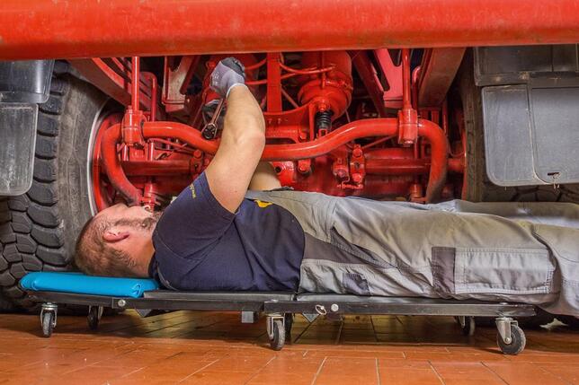 HAZET Skladacie lehátko rolovacie 1198x440x135mm Hazet