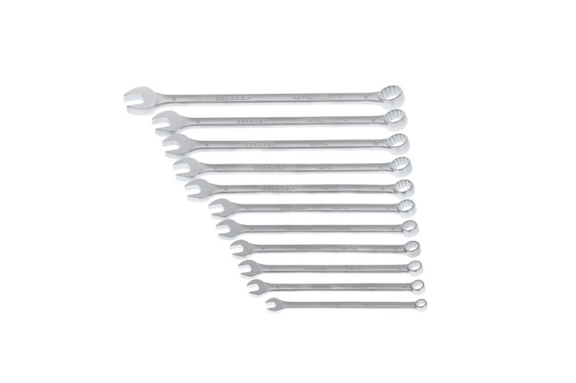 GEDORE 7 XL-0111 Sada plochých a očkových kľúčov, extra dlhé, 11-dielna 8-22 mm