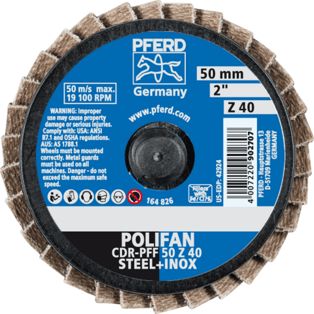 PFERD TOOLS COMBIDISC Brúsky CDR PFF 50 Z 40
