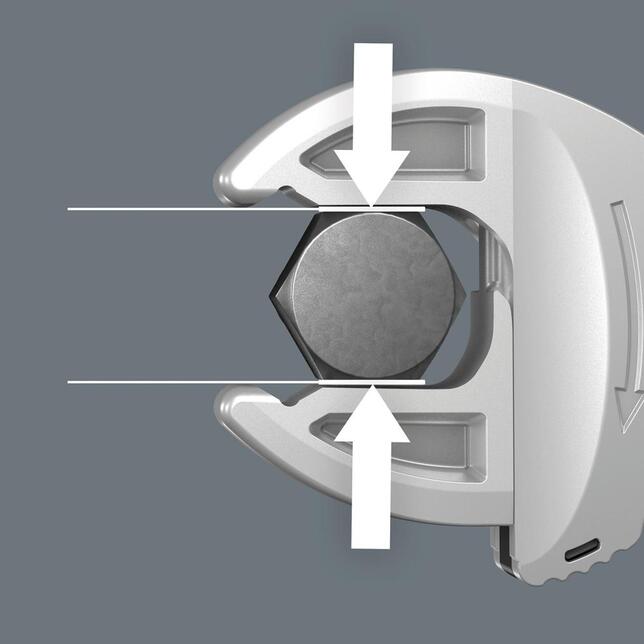 WERA Vidlicový kľúč s vsadenými čeľusťami 16-19 mm 14x18 mm Joker L Wera