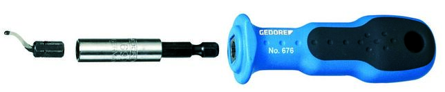 GEDORE E-8730 Gratovník Bit 1/4" šesťhranný úchyt