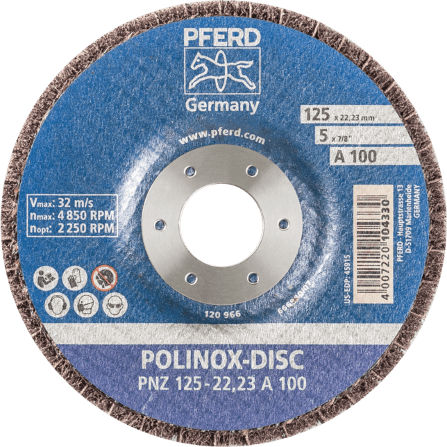 PFERD TOOLS Fleece vrstvené (netkané) náradie PNZ 125-22,23 A 100