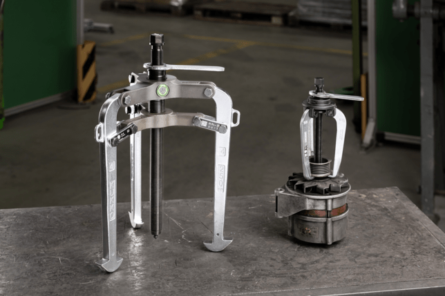 KUKKO 3-čeľusťový sťahovák s nastaviteľnými čeľusťami, do 350 mm rozovretia, 275 mm dosahu