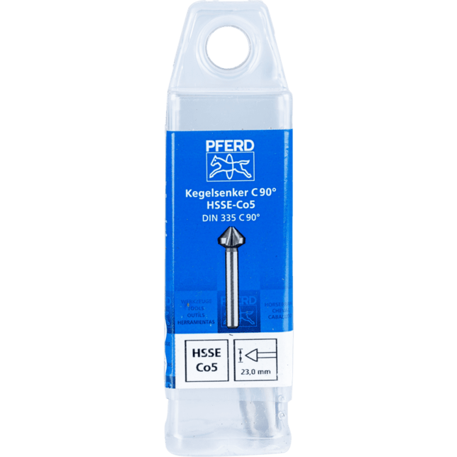 PFERD TOOLS Vrtacie a ponorné nástroje KES HSSE DIN 335 C90° 23,0
