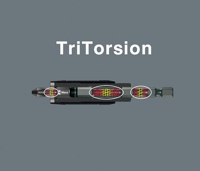 WERA Držiak bitov 1/4" x 75mm 897/4 IMP R Impaktor Wera
