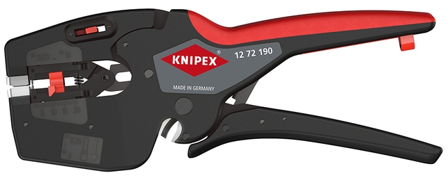 KNIPEX 12 72 190 SB NexStrip® s protišmykovými plastovými úchopmi 190 mm