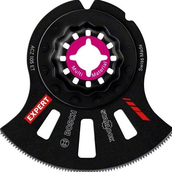 BOSCH Multifunkční list EXPERT MultiMaterial Segment Blade ACZ 105 ET, 1 ks balení - 2608664208