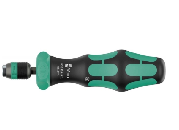 Ruční držák bitů s ráčnou Wera 838 RA-R L, 1/4&quot;, 142 mm 05051494001