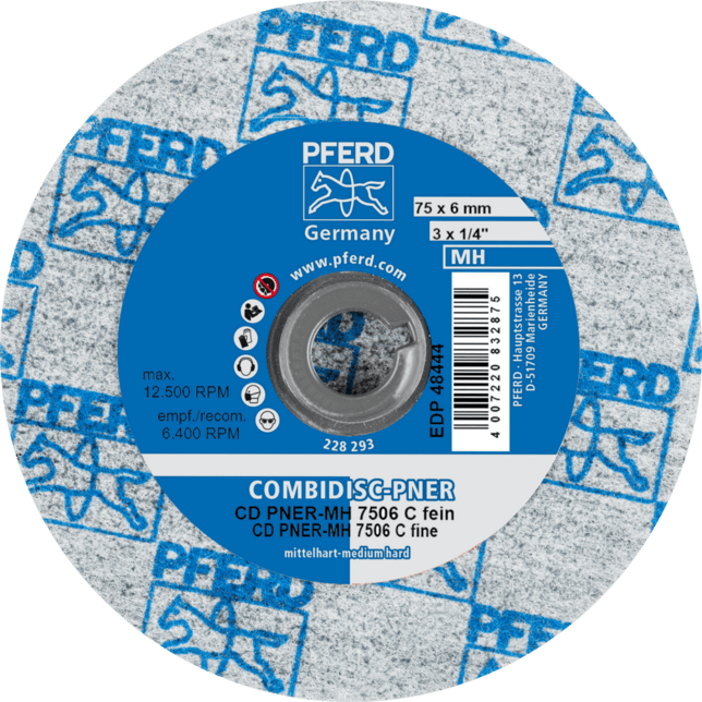 PFERD TOOLS COMBIDISC Brúsky CD PNER-MH 7506 SiC F