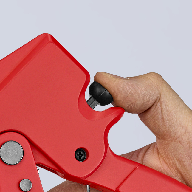 KNIPEX 94 10 185 Kliešte na rezanie rúr pre plastové potrubia (elektroinštalačné práce) 185 mm