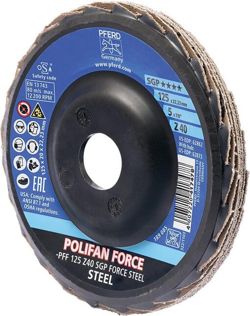 PFERD Lamelový kotúč FORCE SGP OCEĽ 115 mm Z 40 Pferd