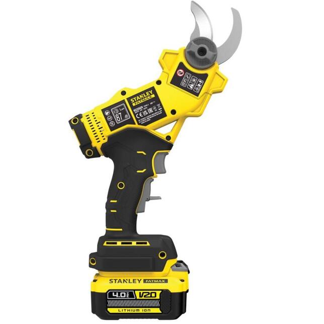 STANLEY Nožnice na větve 18V FatMax V20 střih 32mm 1x4.0Ah SFMCPP32M1