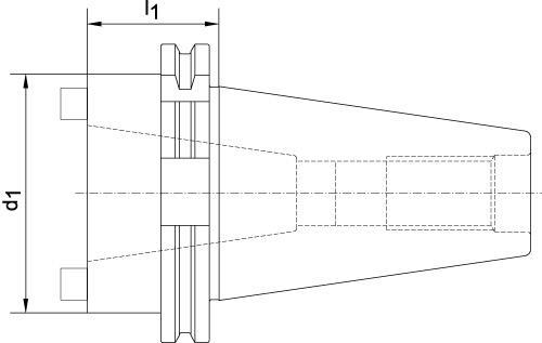 HAIMER Upínač SK50 / SK40 DIN69871 tvar AD Haimer