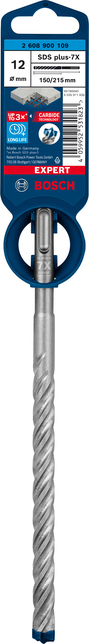 BOSCH Vrták EXPERT SDS plus-7X, 12 × 150 × 215 mm - 2608900109