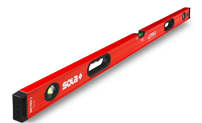 Profilová vodováha SOLA BIG RED 3 – 120 cm